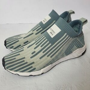 Adidas EQT Support Sock Primeknit B37525 Raw Green Ash Silver Men's 11 Lifestyle